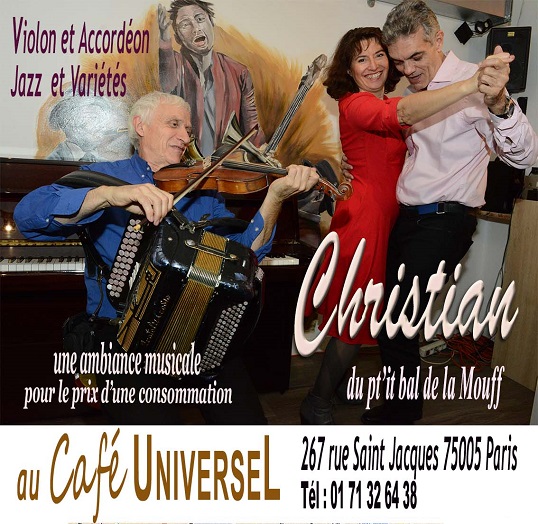 Christian au Café Universel